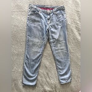Eddie Bauer Lined Light Blue Boyfriend Jeans